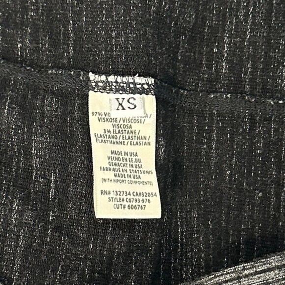 Anthropologie Cloth and Stone Black & Grey Shift Dress XS - Picture 5 of 5